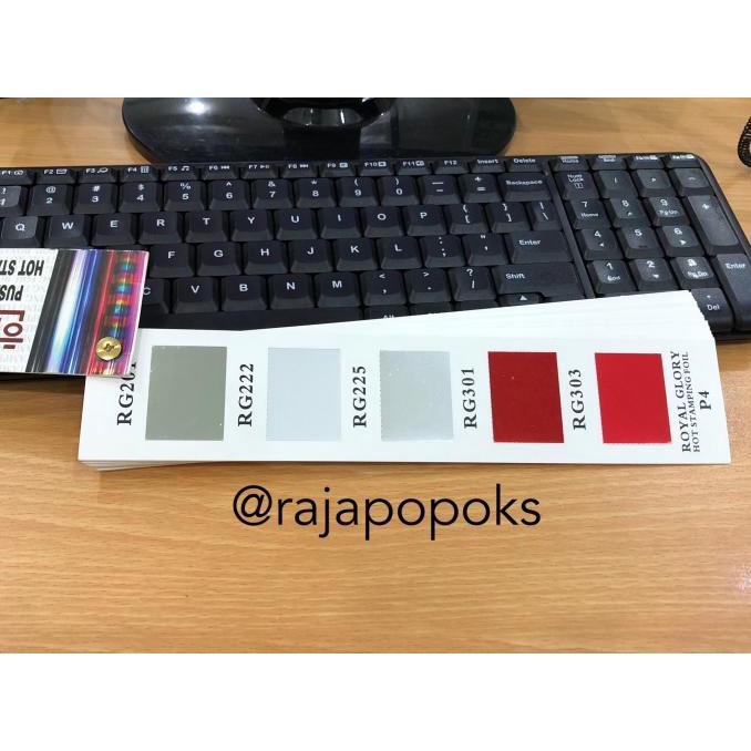 

ROYAL GLORY RG HOT STAMPING FOIL SILVER DOFF RG222 uk 120M x 64CM