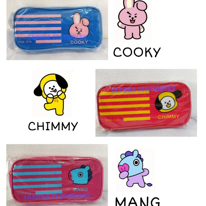 

Murah Kotak Pensil Kain Karakter Bt21 Gilaa!!!