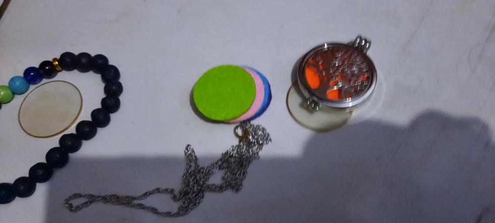 Kalung Diffuser Tree Of Life Essential Oil/aroma Terapi/parfum Necklace Difuser Stainless Steel