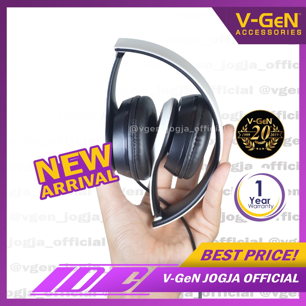 Headset V-GeN VHD1-07 Extra Bass VGEN