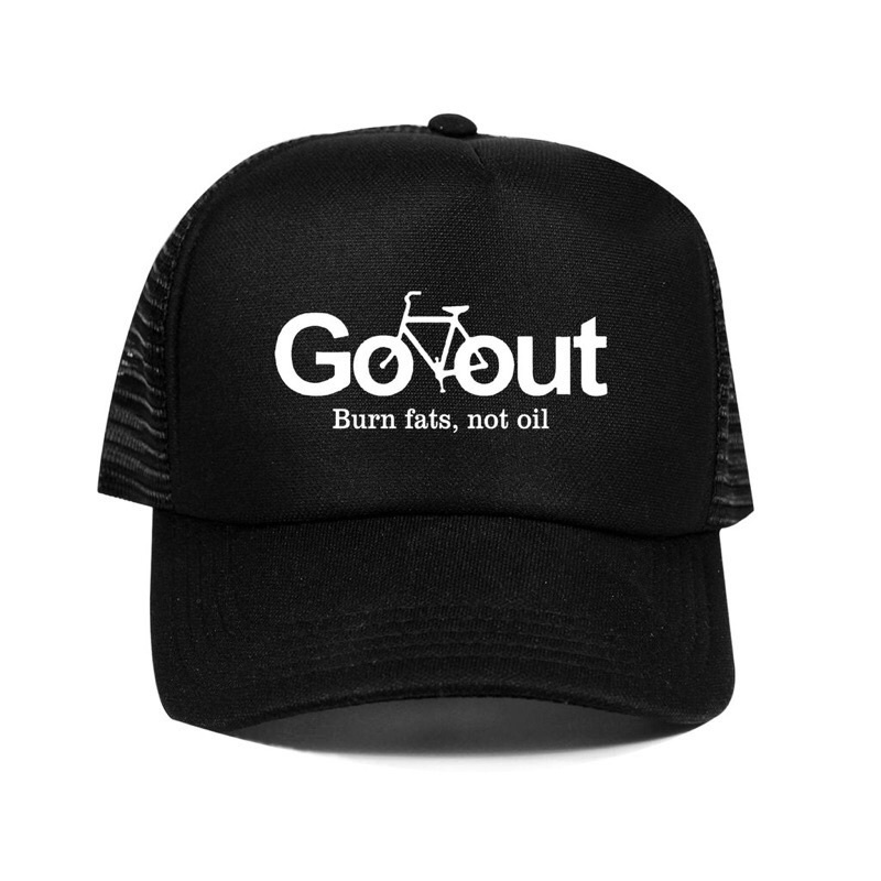 TERMURAH Topi Trucker Custom GO OUT