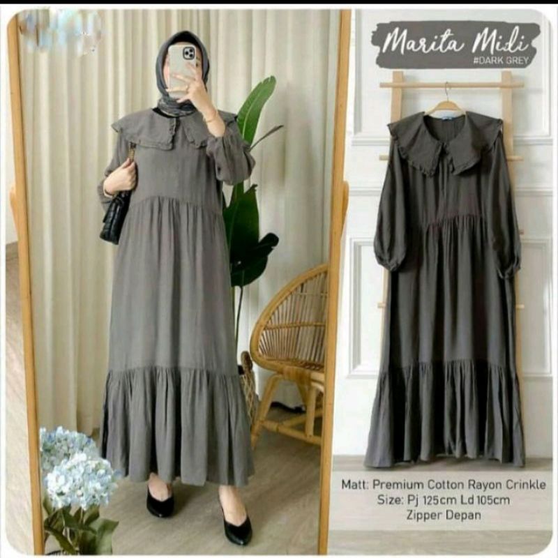 MARITA MIDI DRESS
