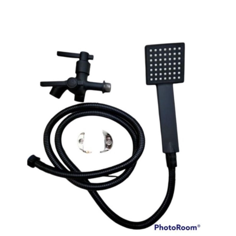 shower hitam kran