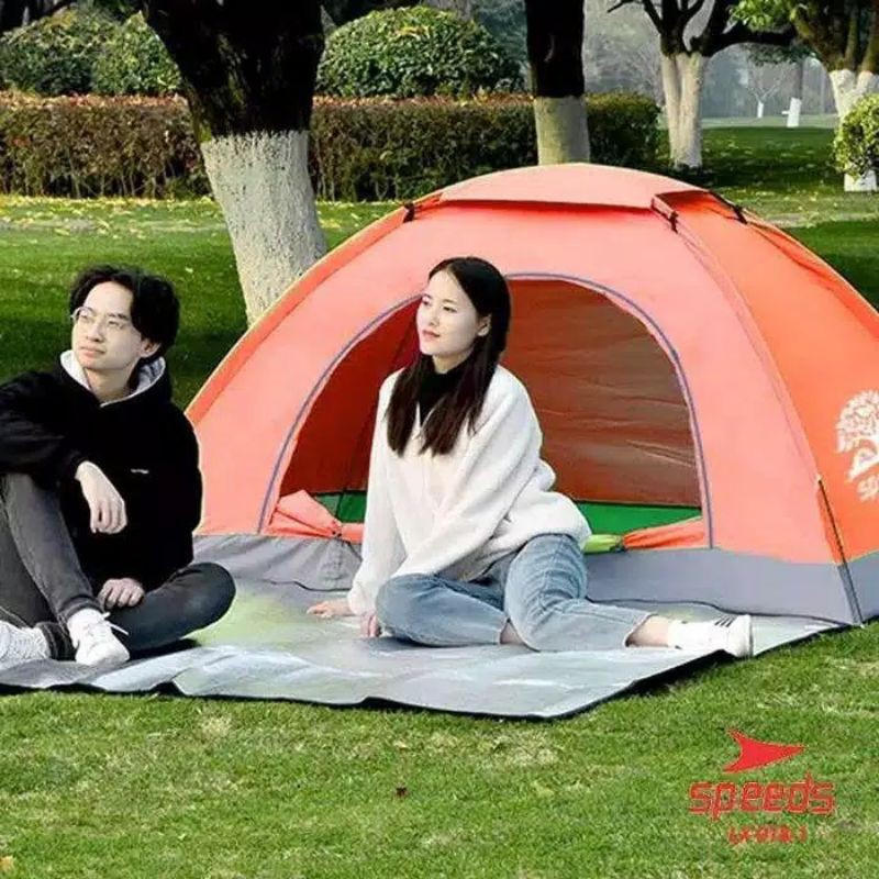 Tenda camping portabel otomatis