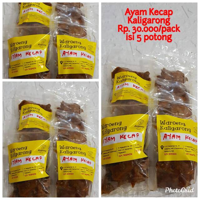 

Ayam kecap kaligarong