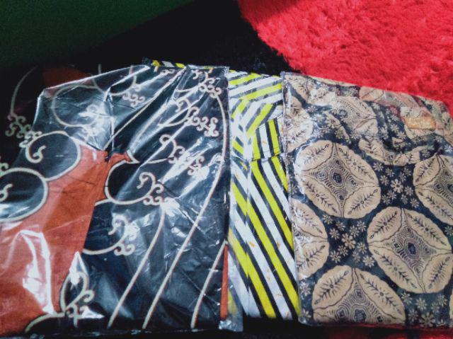 Gamis Batik Standar / Jumbo Ld 120 (bisa Cod)