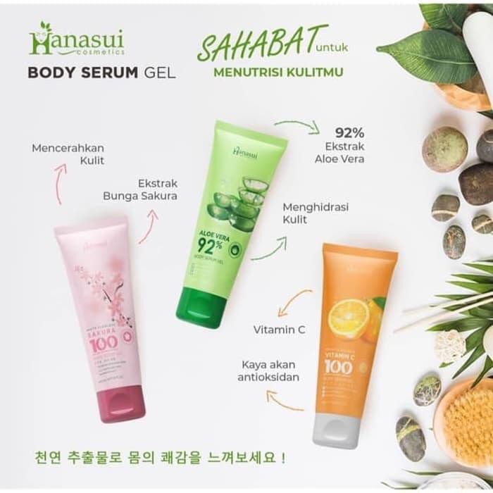 BODY SERUM HANASUI-HANASUI BODY SERUM-BPOM