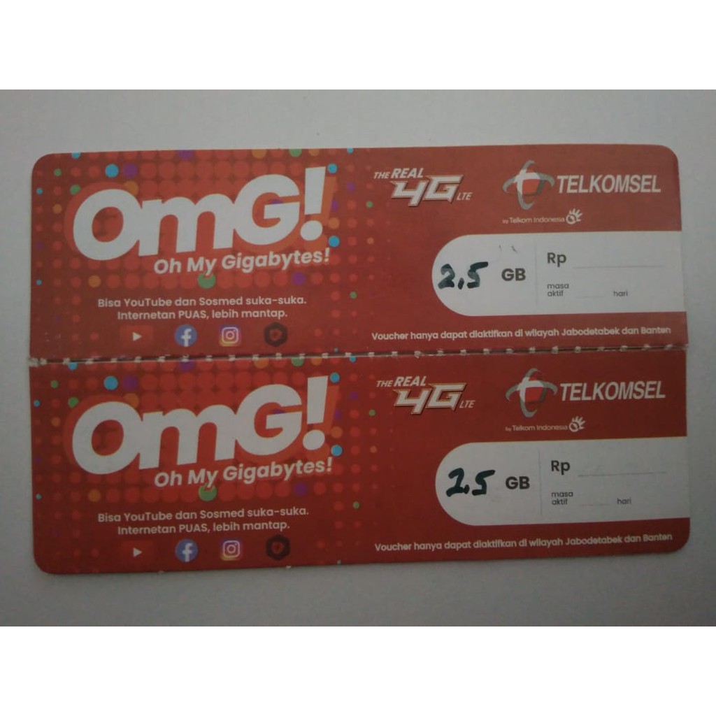 Telkomsel 2,5GB Jabodetabek