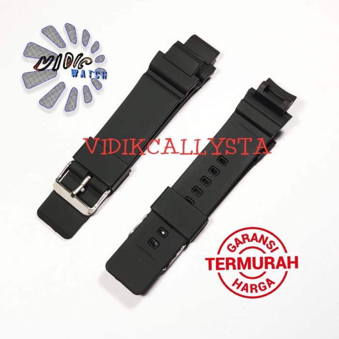 STRAP TALI JAM TANGAN KARET CASIO GBA210 BGA GBA 210 GBA-210 WATCHBAND