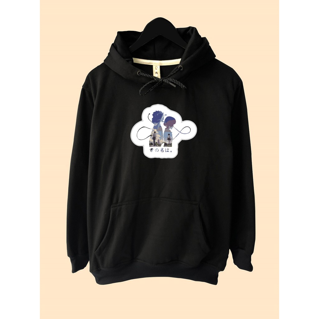 Jaket Hoodie premium desain Anime Your Nmae Kimi No Nawa