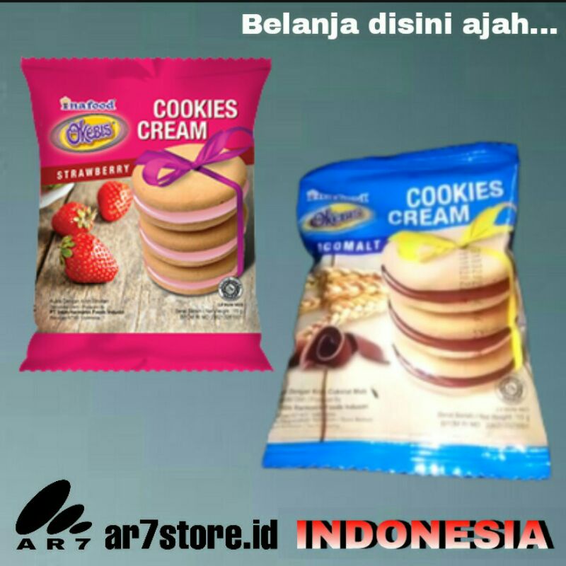 

OKEBIS Cookies Cream Renceng 10 pcs