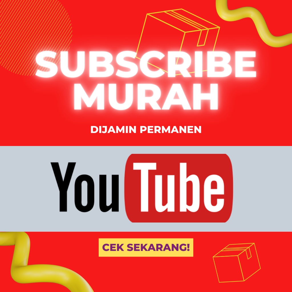 Paket SUBSCRIBER Youtube Murah || Jasa Menambah Subscriber Instant