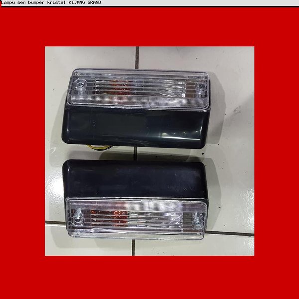 Lampu Sen Bumper Kristal Kijang Grand