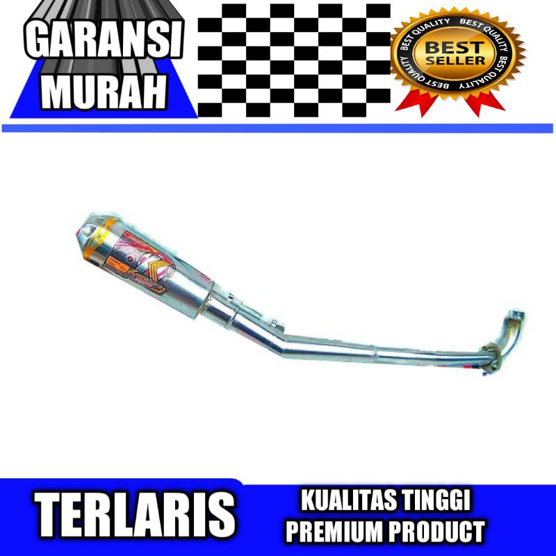 Knalpot kawahara motor bebek supra x jupiter vega shogun supra fit