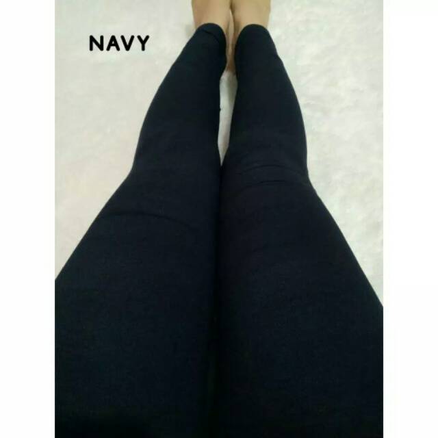 Legging import polos bahan tebal all size (Bisa COD via JNT)