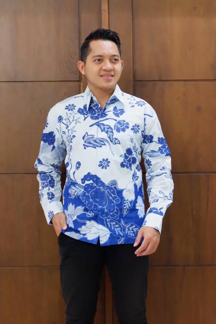 Kemeja batik solo lapis furing ori sragenan