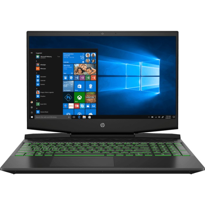 HP Pavilion Gaming- 15-dk0042tx/i7 9750/8GB/256 gb ssd+1TB/GX1650/W10