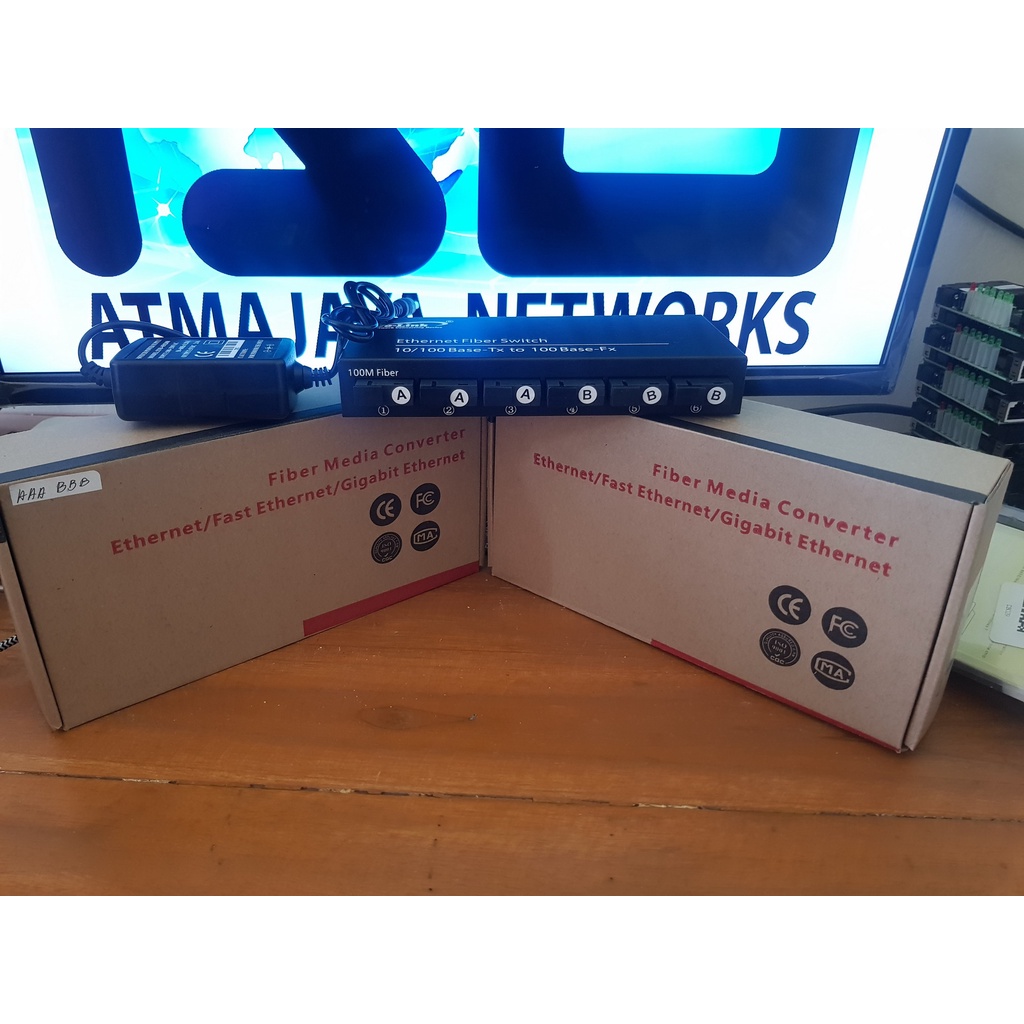 Media Converter 6FO 2LAN