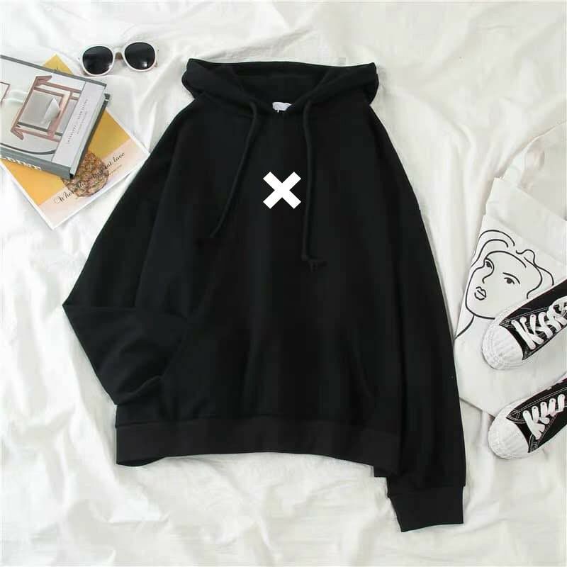 S - XXXXXL(6XL) Hoodie MINIMALIST Wave Mountain Cross BIGSIZE OVERSIZE Pria Wanita Jaket Cute Symbol