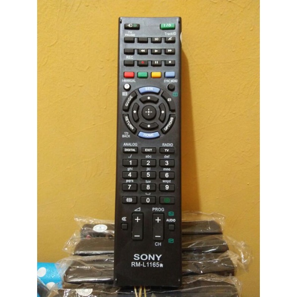 REMOT TV SONY BRAVIA LCD/LED SMART TV RM-L1165
