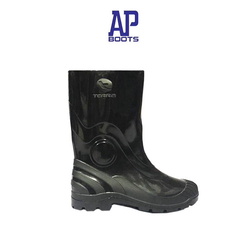 AP Boots TERRA ECO 1 BLACK / Boot Hitam Pendek