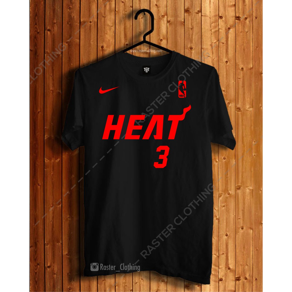 Kaos Jersey Basketball NBA Miami Heat 3