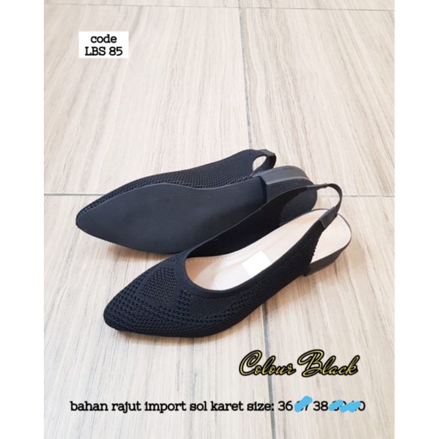 sepatu wanita / flat shoes/ sepatu rajut