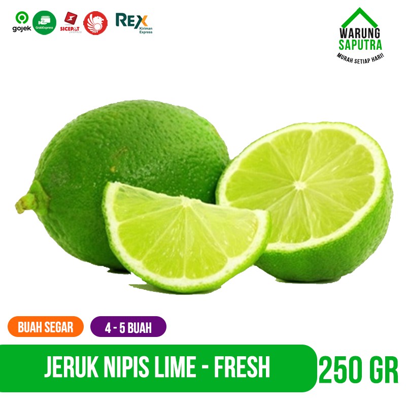 

Buah Jeruk Nipis Hijau Bandung 250g