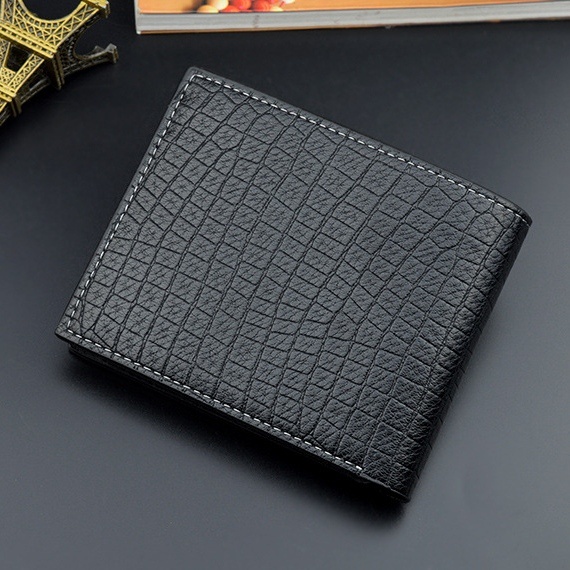 DOMPET PRIA LIPAT KULIT CROCO IMPORT HITAM HOOPER WA436B5 COWOK KEREN PREMIUM SLOT UANG KARTU TIPIS SIMPLE BATAM BRANDED LAKI DISTRO FASHION