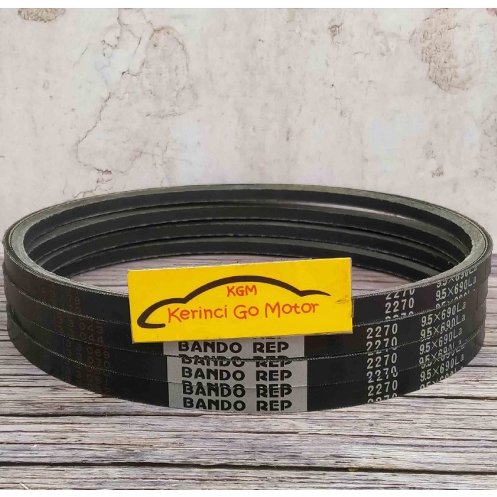 BANDO VAN BELT REP-2270 V BELT TALI KIPAS REP2270 FAN BELT BENANG