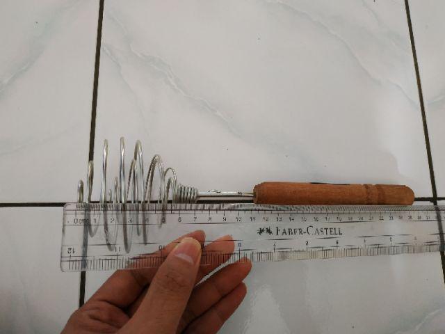 Alat Aduk Mini Manual - Whisk Kocokan Kocok Telur Adonan Kue - Besar