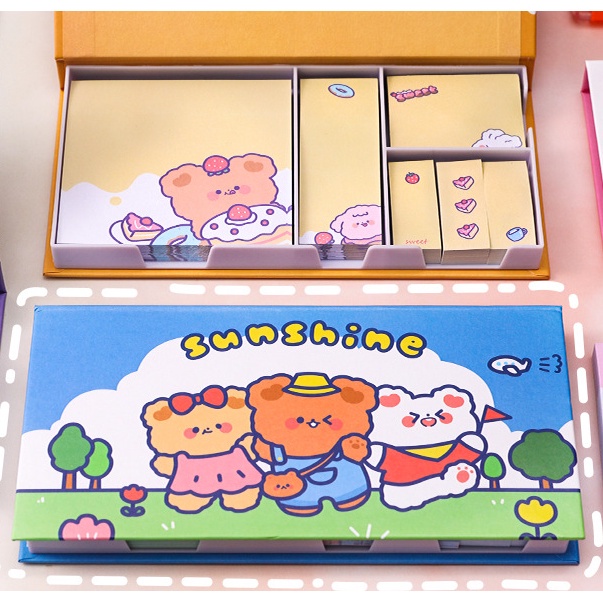 

klm J2 - Set lengkap sticky notes korea cute motif