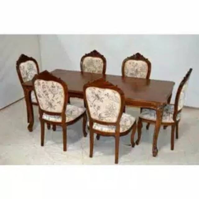 kursi makan garengan jati,furniture