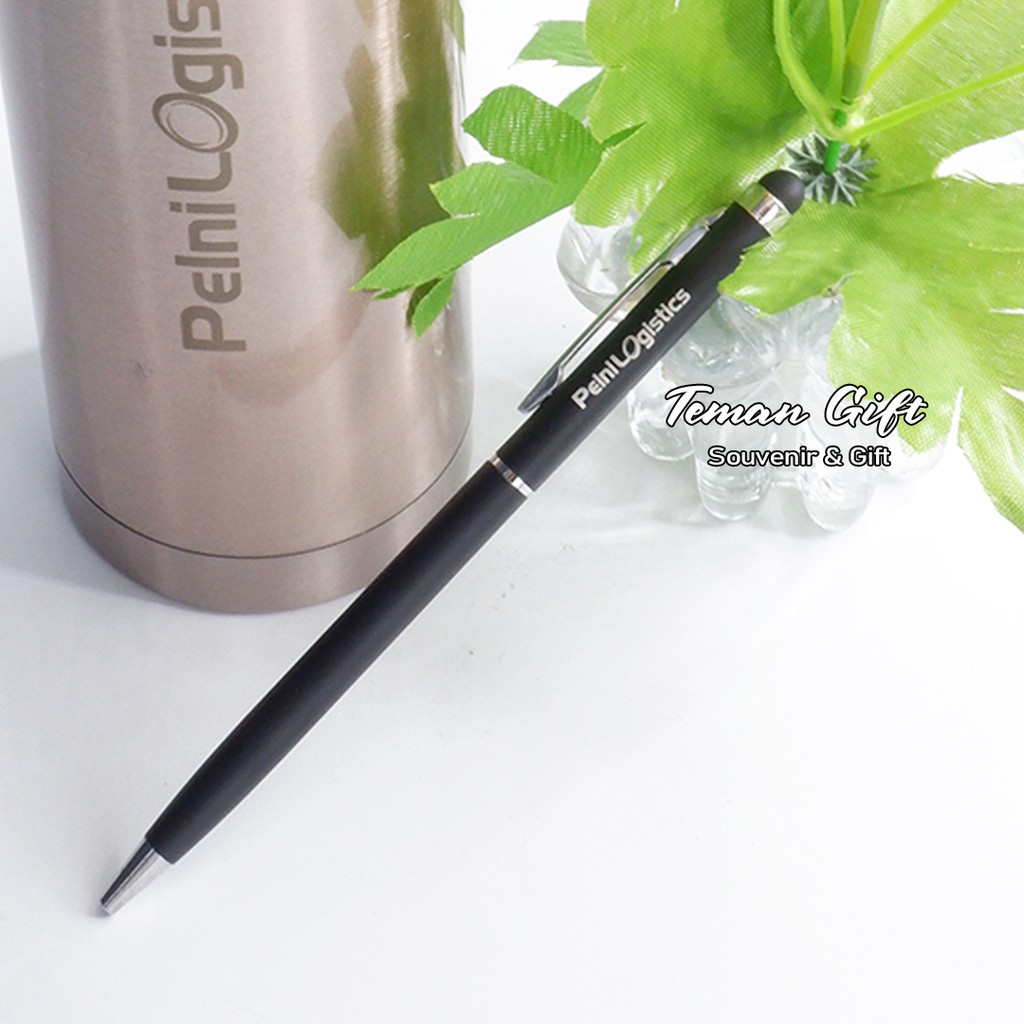 

Pen Metal PM 17 S BP Pulpen Stainless Bisa Custom Logo/Nama PM 17