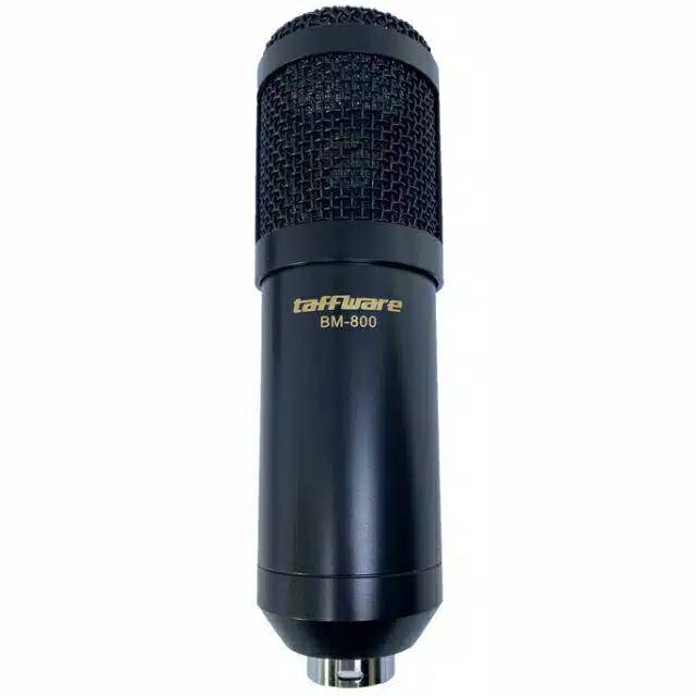 Paket recording smule mic condenser BM800 Full Set Original TAFFSTUDIO BM800