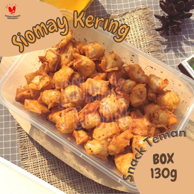 

SIomay Mini Pedas Pangsit Box 130g - Snack Teman