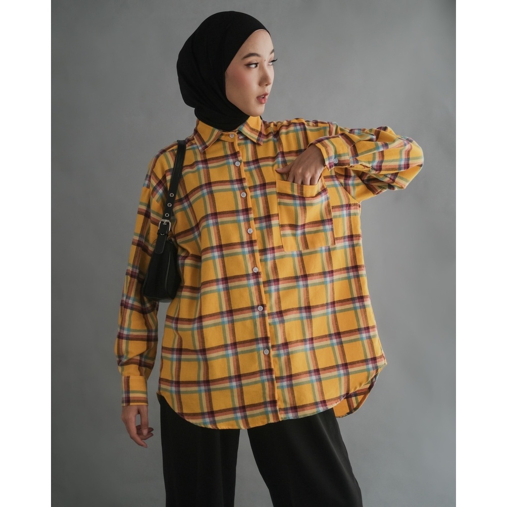 Myrubylicious VARMELI FLANEL SHIRT KODE 1212