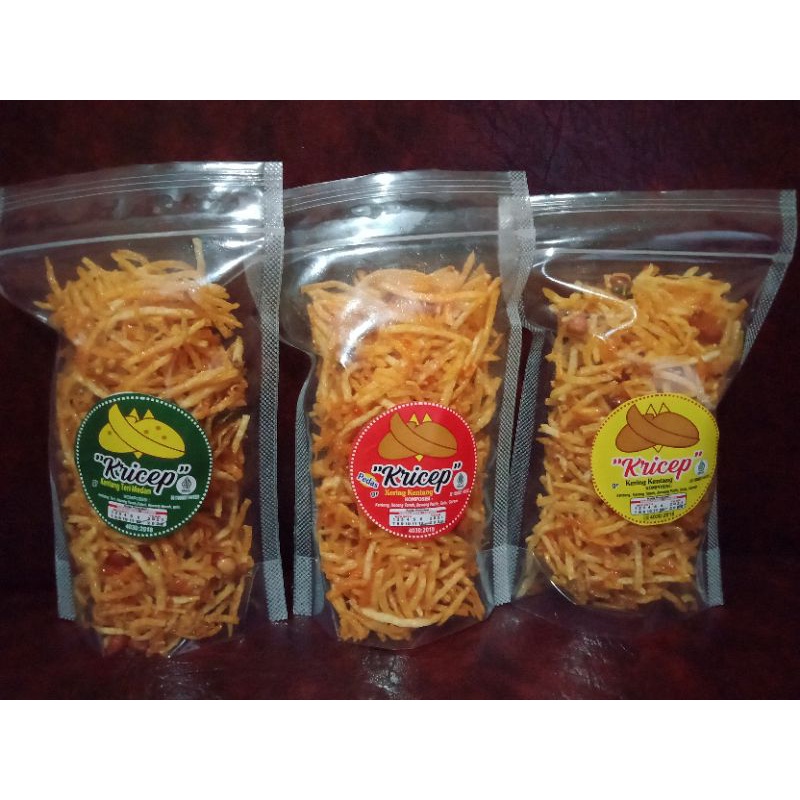 

keripik kentang rasa teri medan