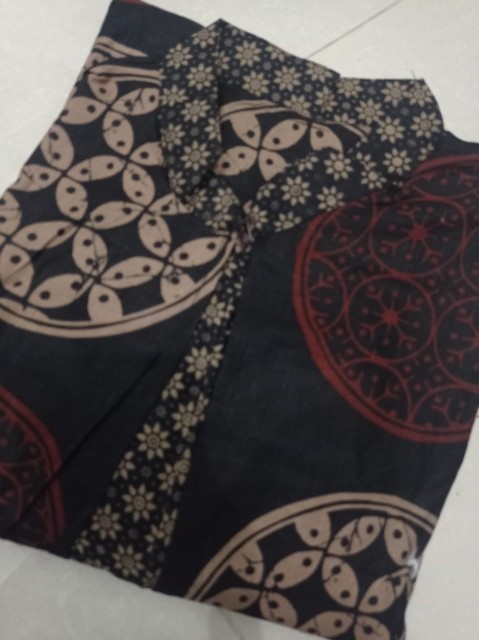 Gamis Batik Manggar,sekar,padi,kubis,kupu,daun,seno,cantik Gamis Modern Pekalongan Best Seller
