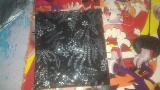 Kemeja Batik Pria Lengan Panjang Size M L Xl Xxl Bswart Batik Hrb026 Kenango Panjang Padi