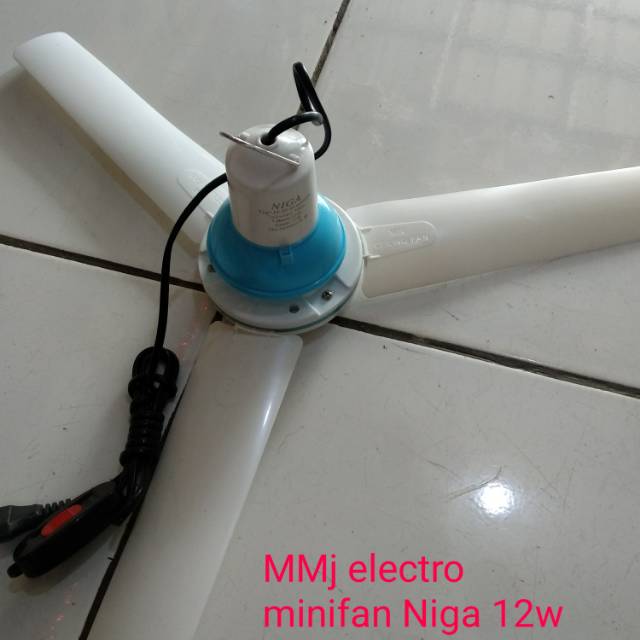 Kipas Angin Gantung Niga 12 watt 12w / Minifan Niga 12w