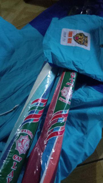 Payung Golf Pelangi Rainbow 16 Jari Jumbo Layar