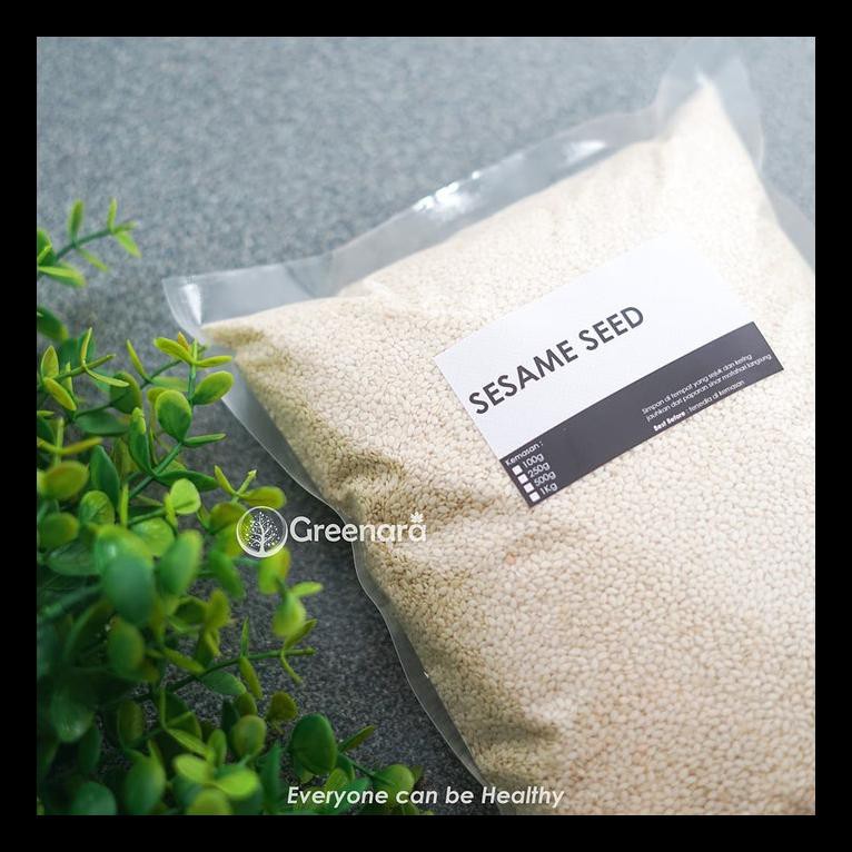 

UPDATE! SESAME SEED 1KG / WIJEN PUTIH 1KG PALING MURAH