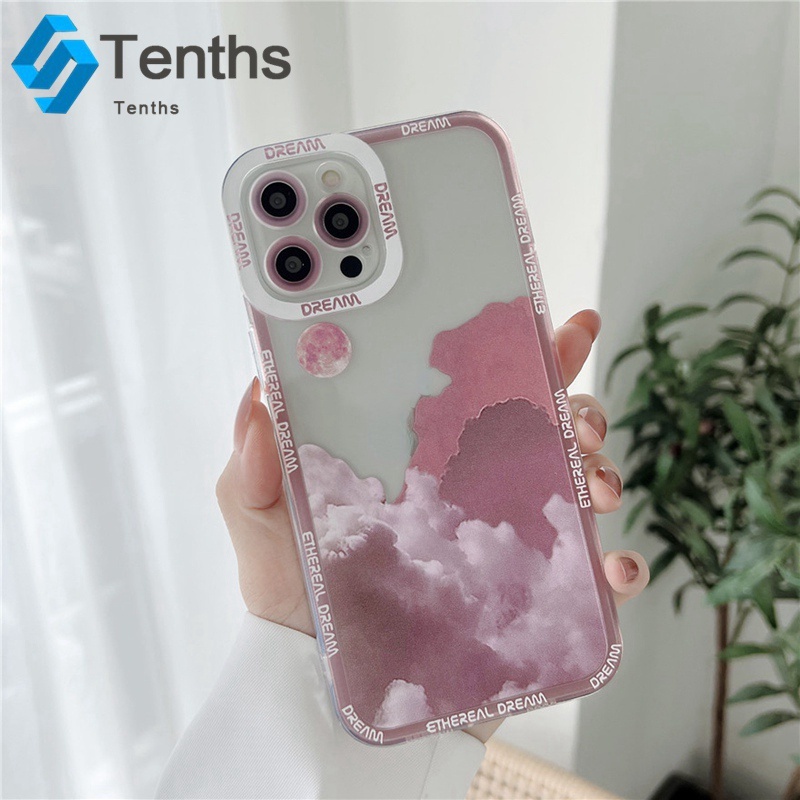 Samsung A14 A04 A04s A23 A13 A53 A33 A73 M23 A03S A22 S22 S21 Ultra Plus A32 4G A52 A50 A50S A30S A51 Casing Ins Dreamy Clouds Phone Case Shockproof Soft Clear Pelindung Cover