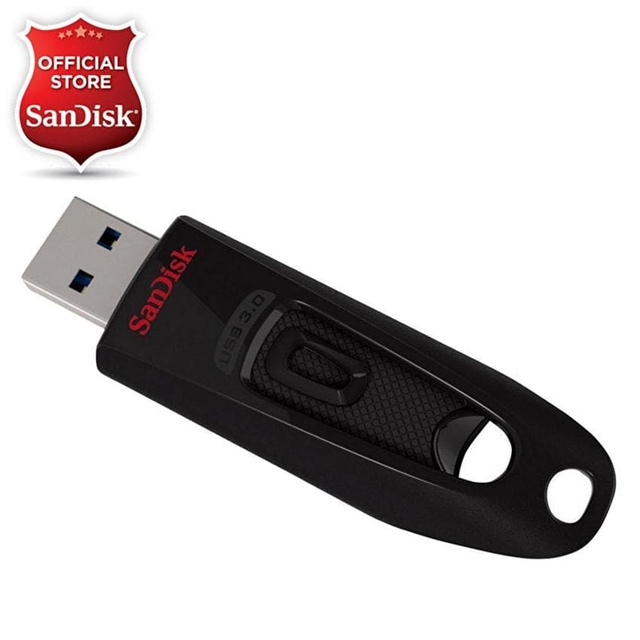 SanDisk Ultra Flashdisk USB 3.0 Flash Drive - CZ48 16GB - Hitam