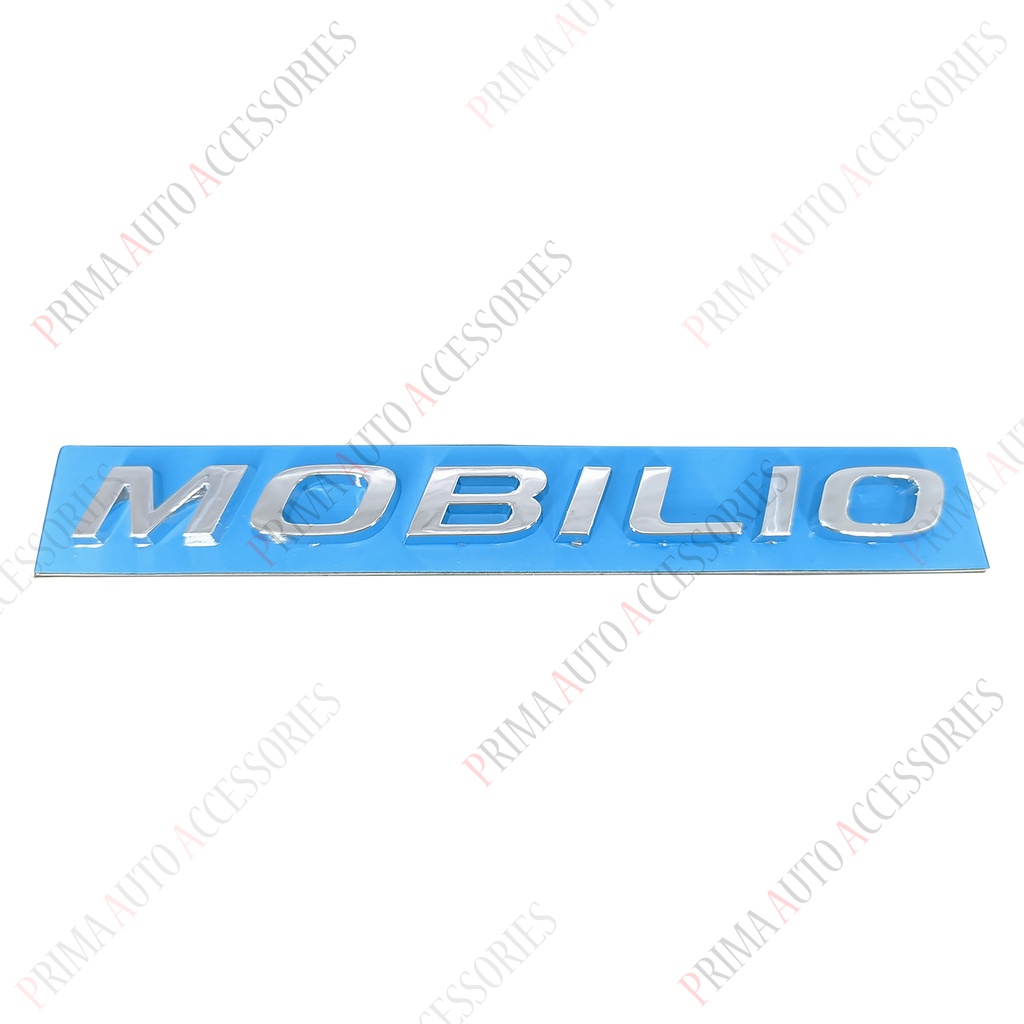 Emblem Mobil Tulisan MOBILIO 17 cm