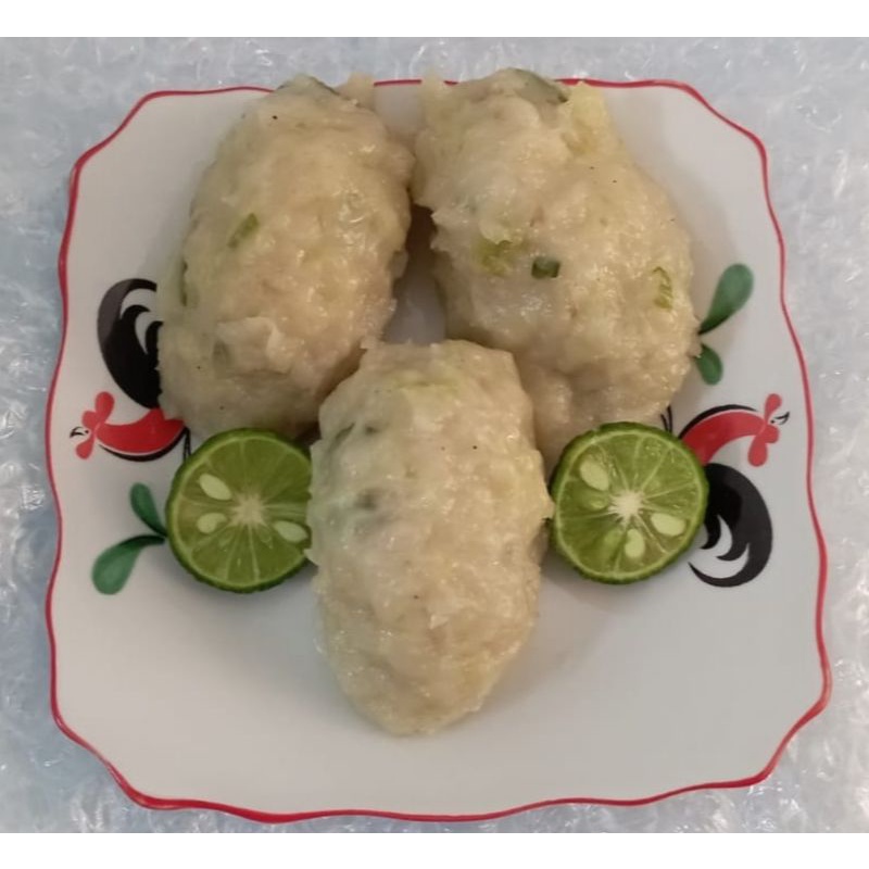 

siomay isi telur king benteng ikan tenggiri halal