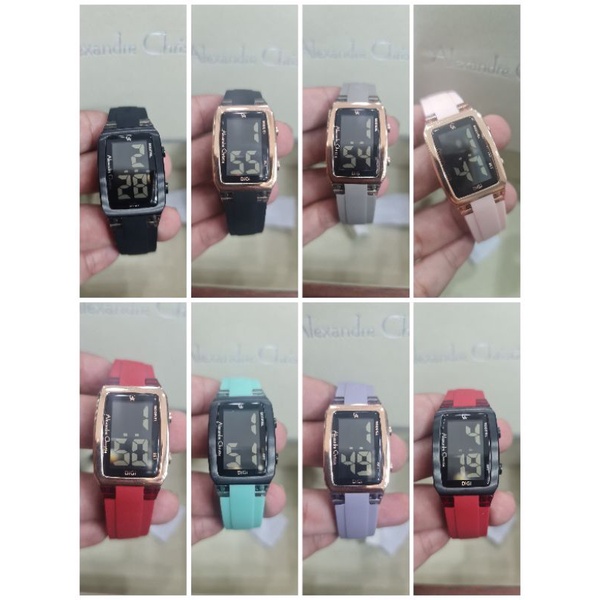 jam tangan ladies alexandre christie ac9346 wanita ac digi best seller ac9332 9346 9332 original gar