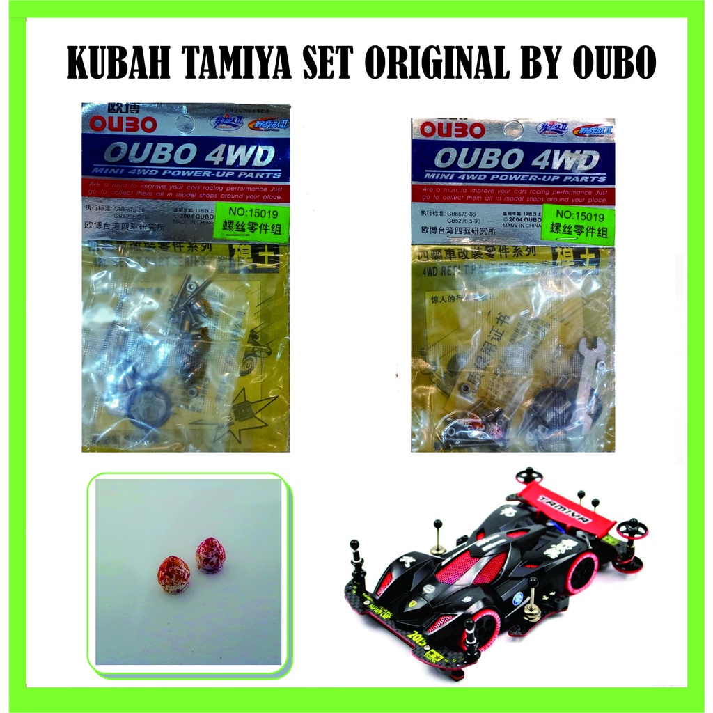 Kubah Tamiya SET Original Oubo / Kubah Tamiya 1 Set