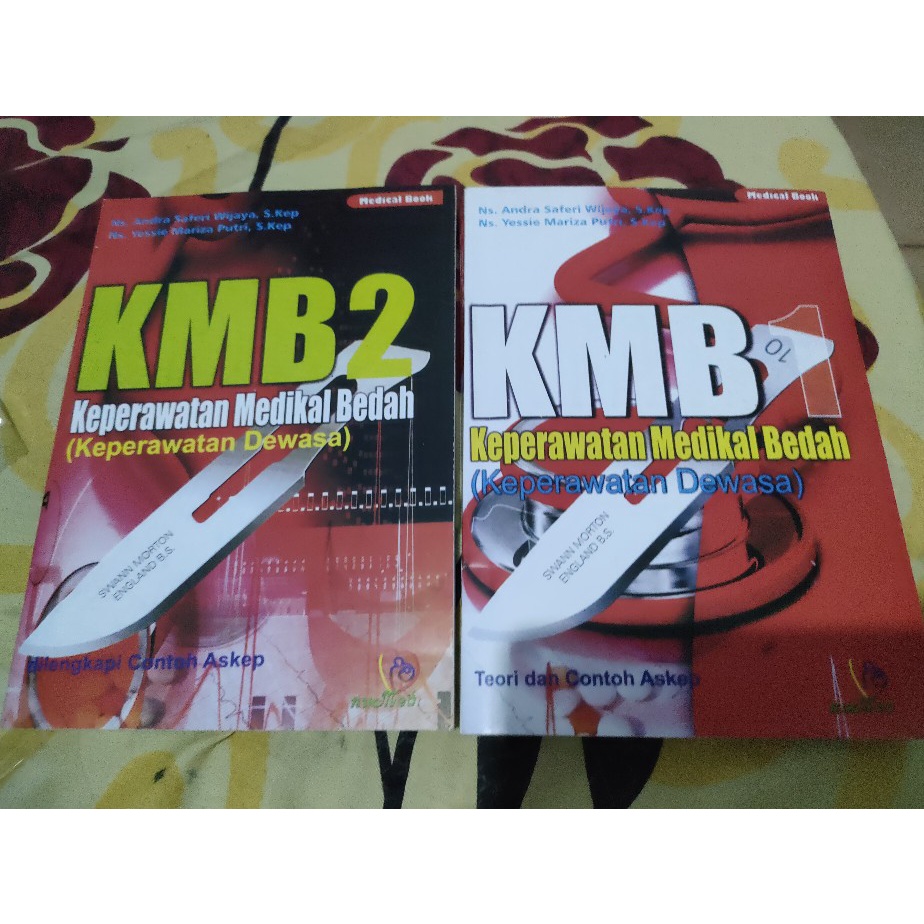 BUKU KMB 1-2 - BUKU KEPERAWATAN MEDIKAL BEDAH - NS. ANDRA SAFERI WIJAYA [ORIGINAL]